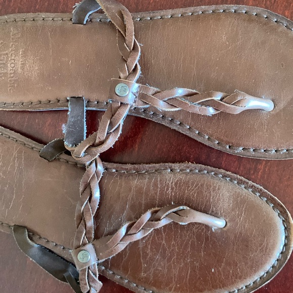 Abercrombie & Fitch leather sandals - Picture 3 of 5